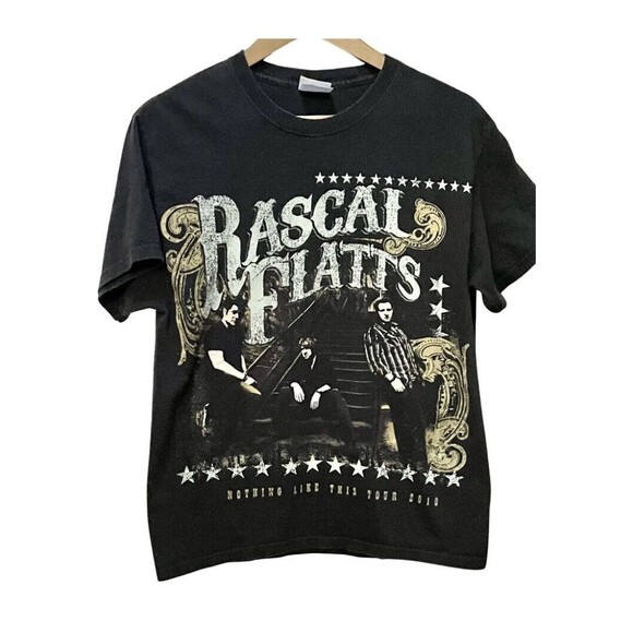 Authentic 2010 RASCAL FLATTS  T-shirt Concert “Nothing  Like This Tour” MEDIUM - Picture 1 of 5